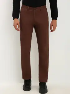 Allen Solly Men Mid-Rise Regular Fit Trousers