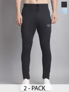 MACK JONNEY Pack Of 2 Men Rapid-Dry Track Pants BOX_D10_BLK_LBLUE_02