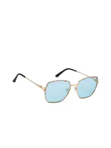 Vincent Chase by Lenskart Women Square Sunglasses with UV Protected Lens