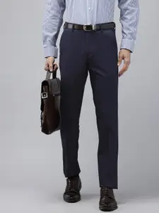 Van Heusen Men Slim Fit Formal Trousers