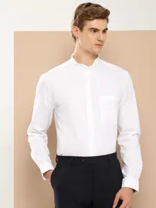 INVICTUS Men Original Mandarin Collar Slim Fit Pure Cotton Formal Shirt