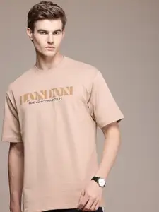 French Connection Men Pure Cotton Bio Finish T-shirt