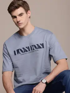 French Connection Men Pure Cotton Bio Finish T-shirt