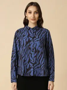 Allen Solly Woman Straight Printed Casual Shirt