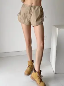 LULU & SKY Women Regular Fit Curved Shorts