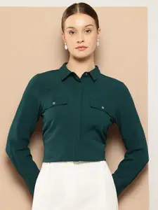 her by invictus Solid Casual Shirt