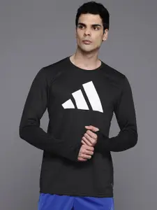 ADIDAS Brand Logo Print Run It Long Sleeve T-shirt