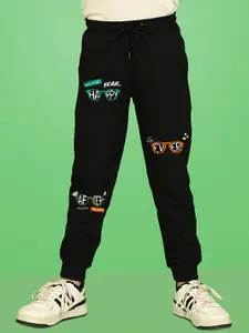 NUSYL Boys Printed Cotton Joggers