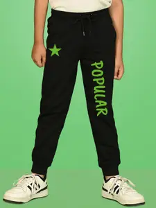 NUSYL Boys Typographic Cotton Joggers