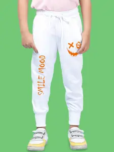 NUSYL Boys Printed  Cotton Ankle Length Track Pants