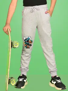 NUSYL Boys Graphic Cotton Joggers