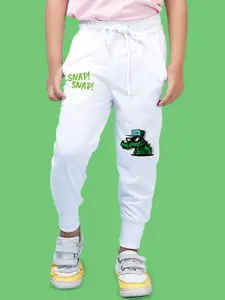 NUSYL Boys Printed Cotton Ankle Length Track Pants