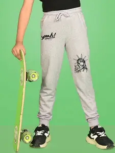 NUSYL Boys Graphic Cotton Joggers