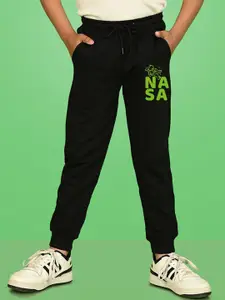 NUSYL Boys Printed Cotton Joggers