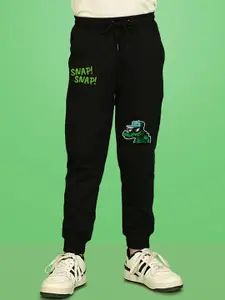 NUSYL Boys Graphic Printed Cotton Ankle Length Joggers Track Pant