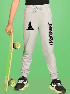 NUSYL Boys Graphic Printed Cotton Regular Fit Joggers