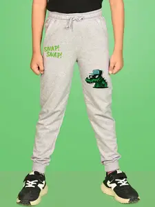 NUSYL Boys Graphic Printed Cotton Ankle Length Joggers Track Pant
