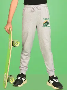 NUSYL Boys Graphic Printed Cotton Joggers