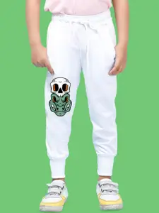 NUSYL Boys Crocodile Face Printed Regular Fit Joggers Track Pants