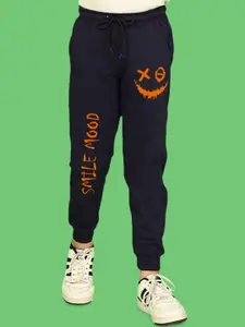 NUSYL Boys Graphic Printed Cotton Regular Fit Joggers