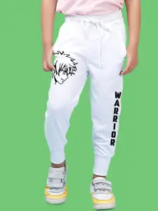 NUSYL Boys Printed Mid Rise Ankle Length Joggers