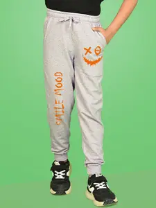 NUSYL Boys Graphic Printed Cotton Regular Fit Joggers