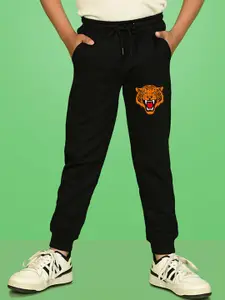 NUSYL Boys Printed Cotton Ankle Length Joggers