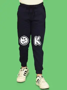 NUSYL Boys Graphic Printed   Ankle Length Joggers