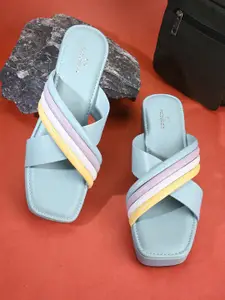 pelle albero Slip-On Wedge Heel Sandals