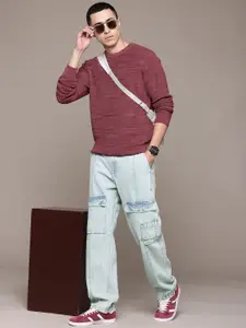 The Roadster Lifestyle Co. Men Pure Cotton Straight Fit Jeans