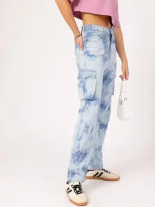 DressBerry Women Tie & Dye Cargo jeans