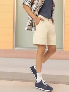 Kook N Keech Men Cargo-Style Denim Shorts