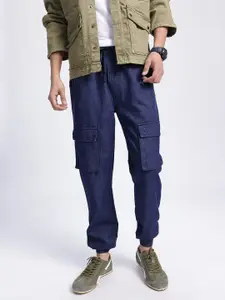 Kook N Keech Men Cargo Style Non-Stretchable Jogger Jeans