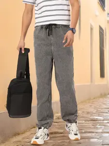 Kook N Keech Men Casual Light Fade Denim Joggers