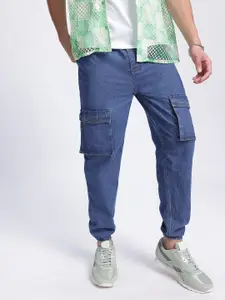 Kook N Keech Men Cargo Style Non-Stretchable Jogger Jeans