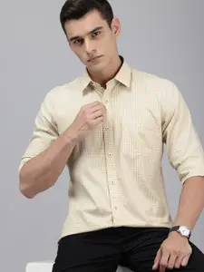 Van Heusen Sport Slim Fit Checked Pure Cotton Casual Shirt