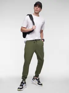 FCUK Men Print Detail Joggers