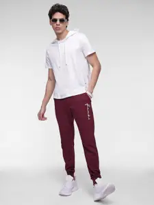 FCUK Men Print Detail Joggers