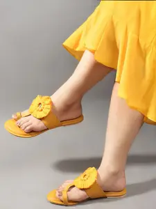 Sole Saga Women Open Toe Flats