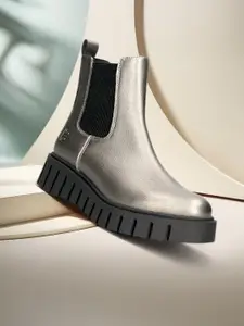 BAGATT Women Flatform Chelsea Boots