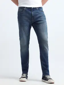 Flying Machine Men Prince Slim Fit Heavy Fade Mid-Rise Jeans