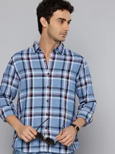 Levis Checked Spread Collar Casual Shirt