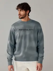 Maniac Men Abstract Printed Sweatshirt