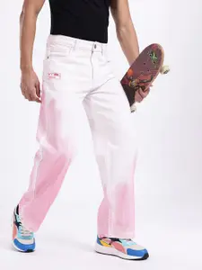 Kook N Keech Men Mid-Rise Dyed Effect Pure Cotton Straight Fit Jeans