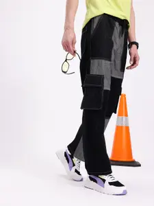 Kook N Keech Men Straight Fit Panelling Pure Cotton Jeans