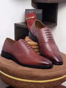 LOUIS STITCH Men Leather Formal Brogues Shoes