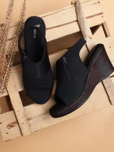 V-WALK Women Party High-Top Wedge Sandals