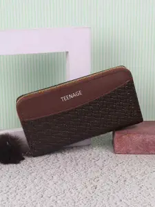 WALKWAY by Metro Women Textured Two Fold Wallet with SIM Card Holder