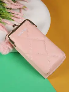 WALKWAY by Metro Women Checked Two Fold Wallet