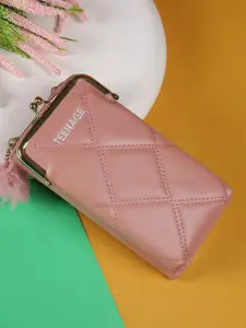 WALKWAY by Metro Women Geometric Textured Two Fold Wallet